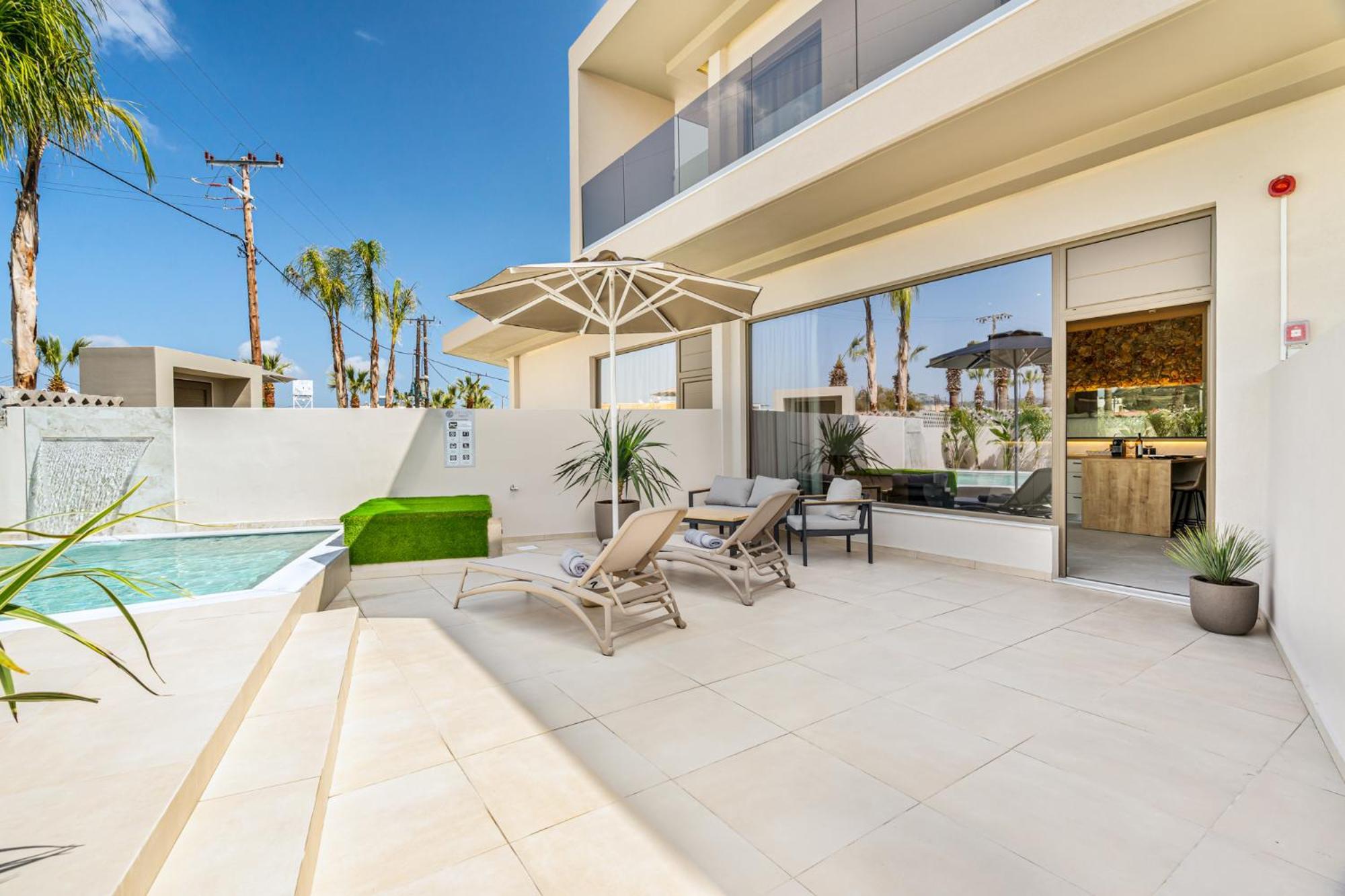 Pathos Seaside Suites Faliraki Kamer foto